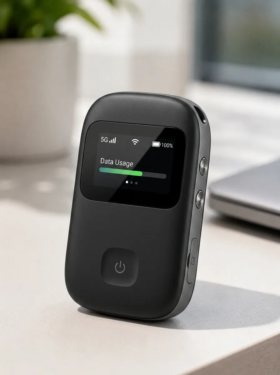 Data Usage Display Mobile WiFi