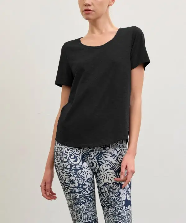 Bamboo Cotton Top Tee