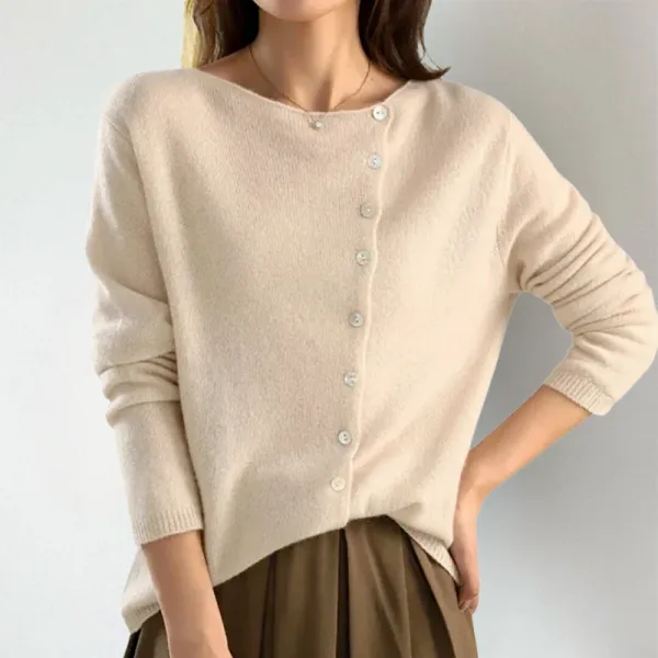 Structured Polished Cardigan