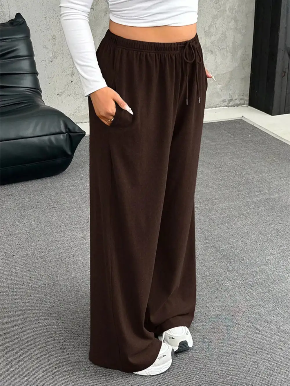Wide Leg Everyday Trousers