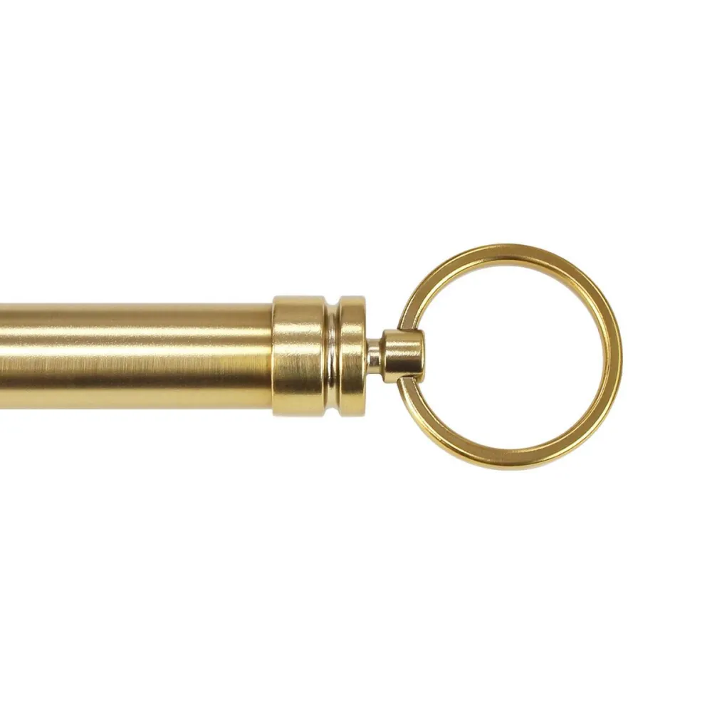 Adjustable Metal Curtain Rod 50 x 144-Inch Traditional