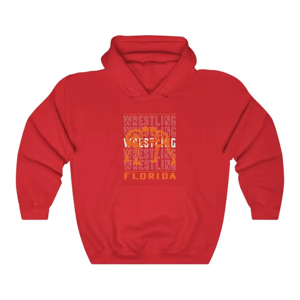 Everyday Clean Lettering Wrestling Graphic Pullover Hoodie
