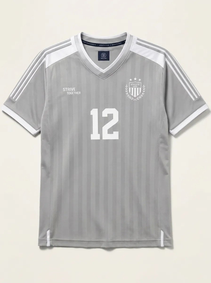 Men's Athletic Club Strive Together Number 12 Printed Soccer Jersey