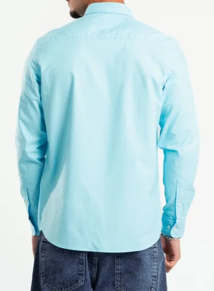 Aqua Structured Button Front Shirt