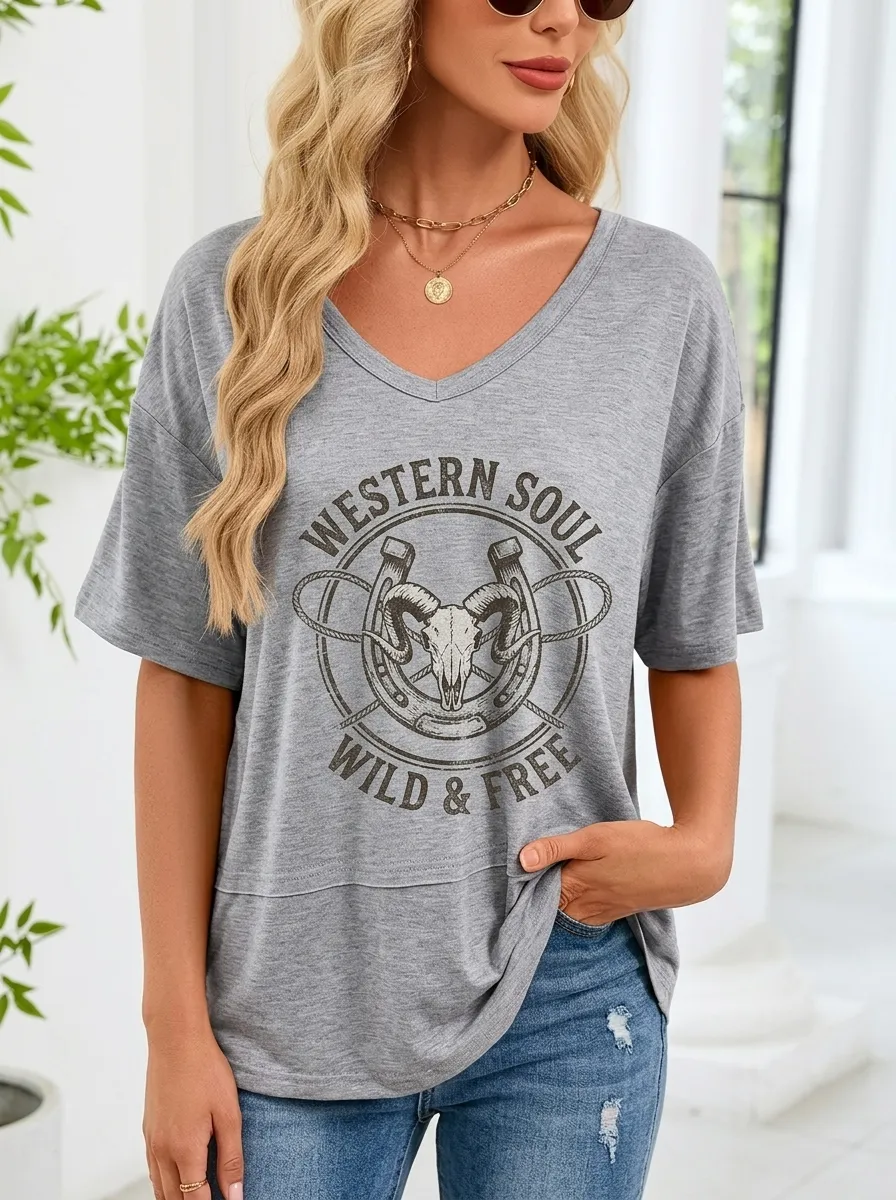 Western Soul Ram T-Shirt