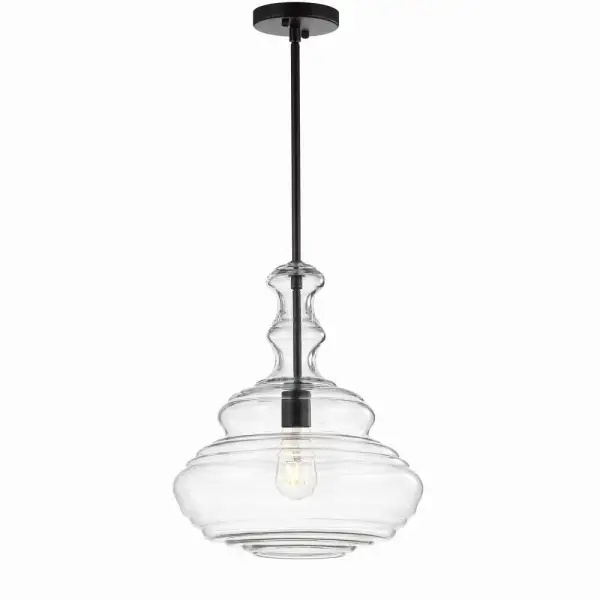 Glass Metal LED Pendant