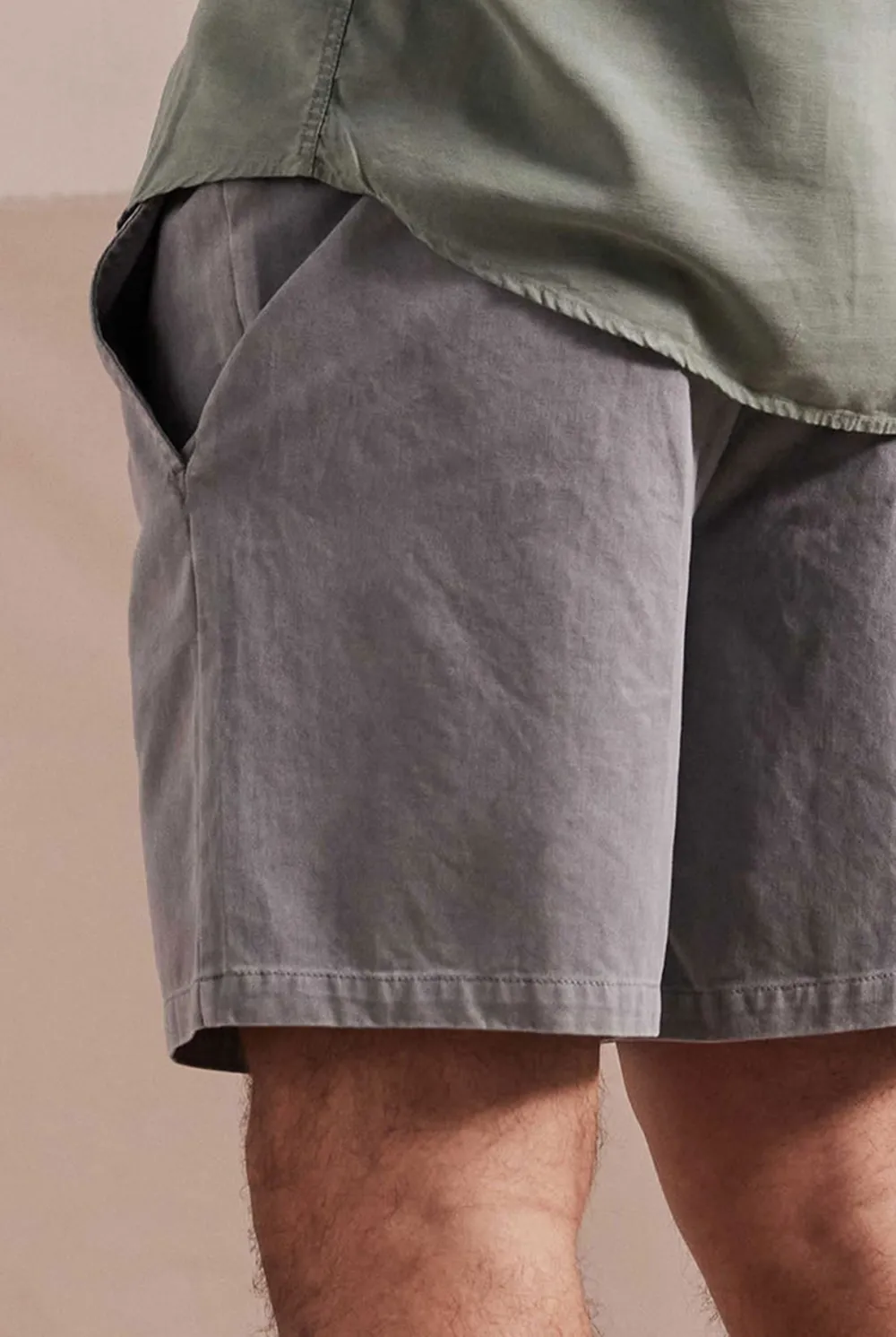 Relaxed Fit Cotton Blend Casual Everyday Shorts