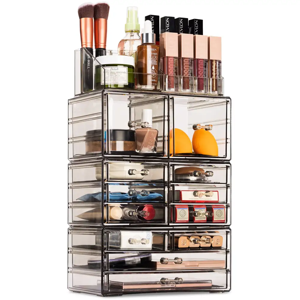 Clear Drawer Style Makeup Organizer