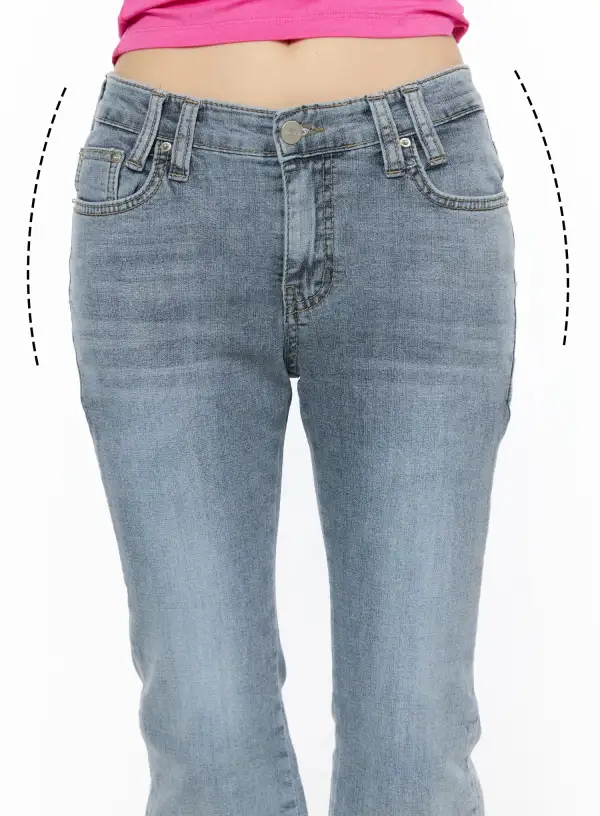 High-Waist Capri Jeans