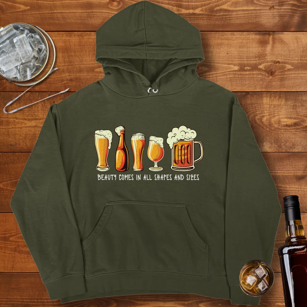 Spirited Beauty Graphic Pullover Hoodie