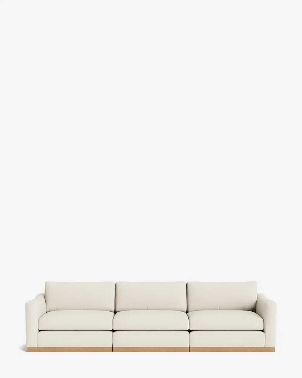 Modular Oak Sofa