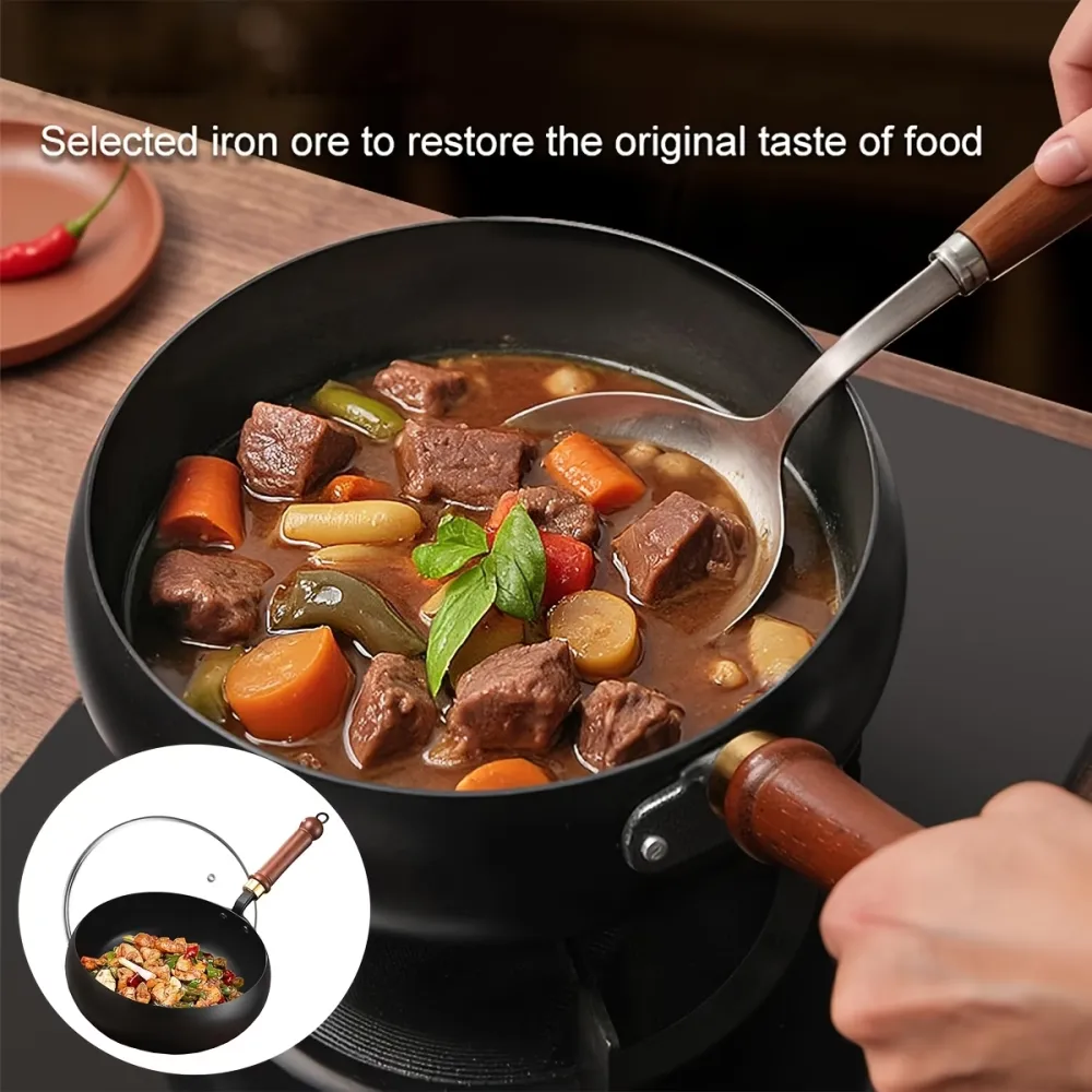 Multi-Use Iron Cooking Pot