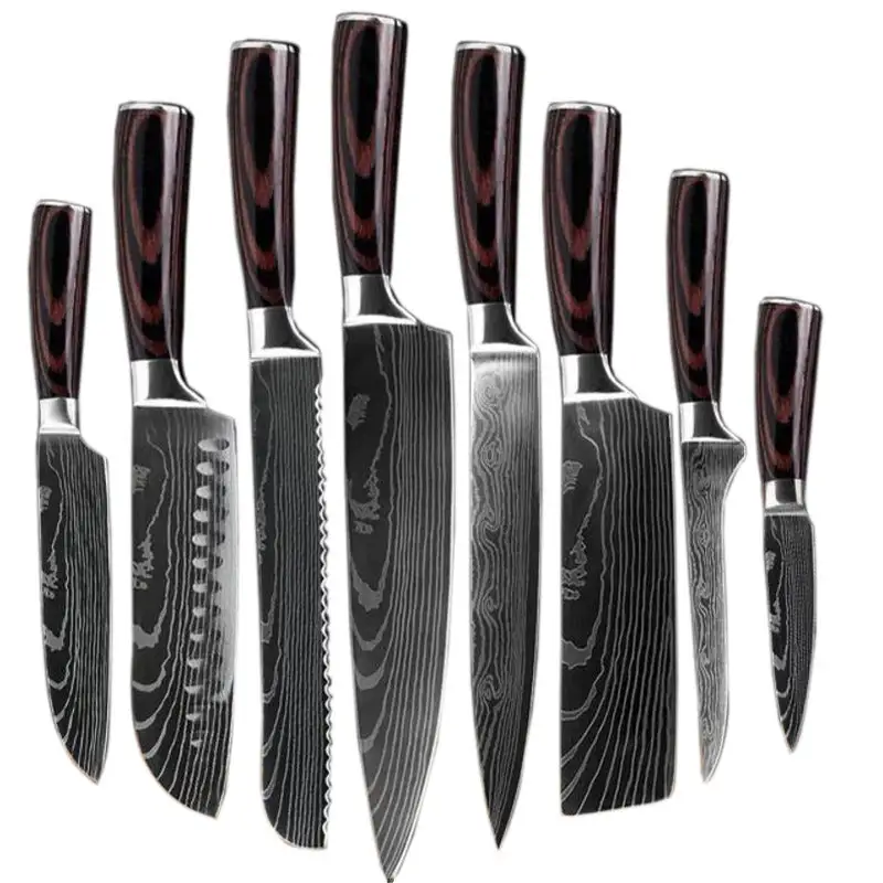 Stainless Kitchen Knife Set