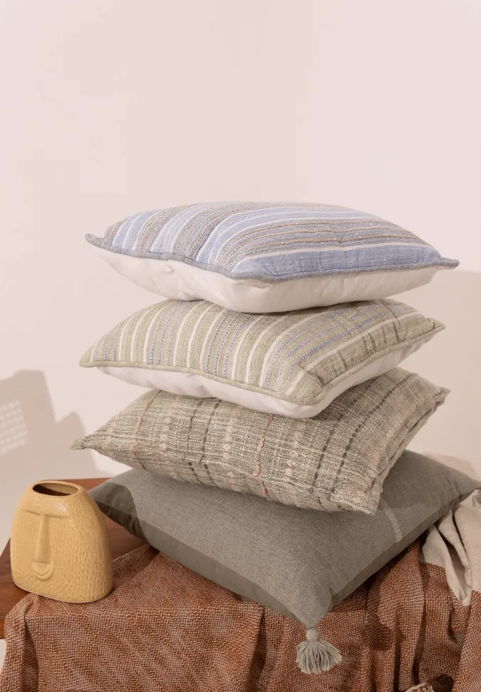 Woven Textured Decorative Cushion Cover