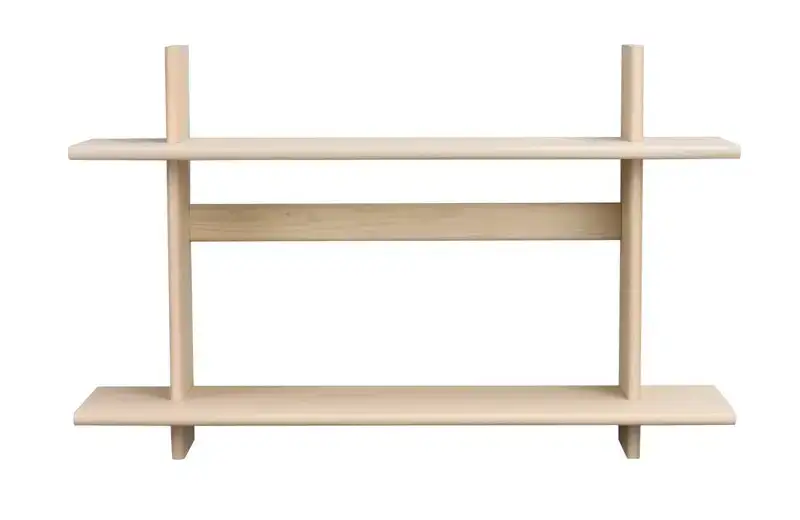 Storage Oak Modern Shelf