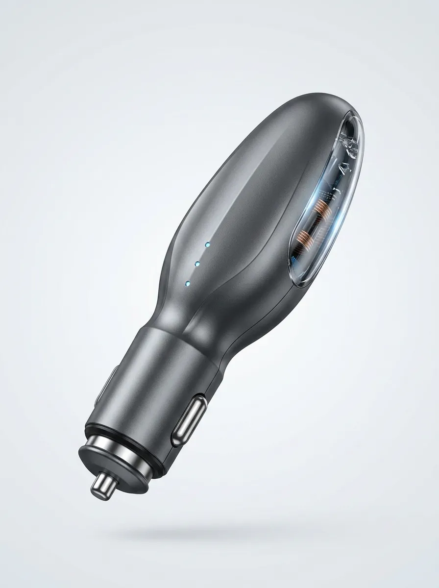 Magnetic-Coil Electronic Car Fuel Saver Device