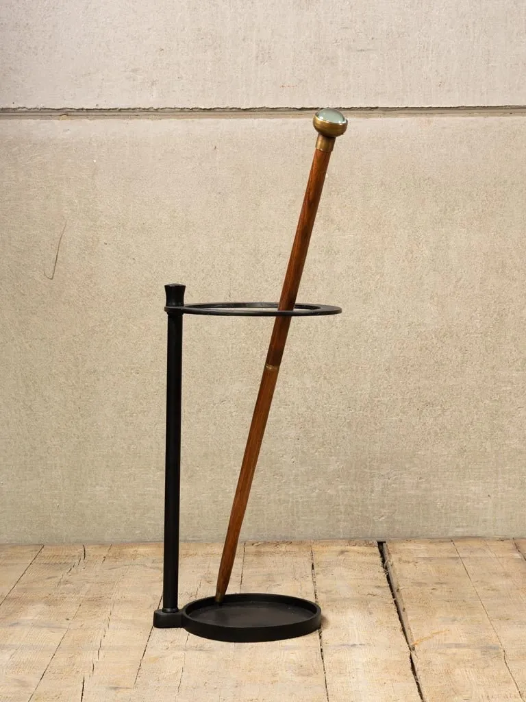Black Metal Umbrella Storage Stand
