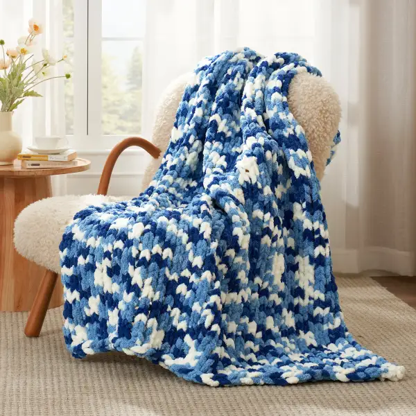 Chenille Chunky Throw Blanket