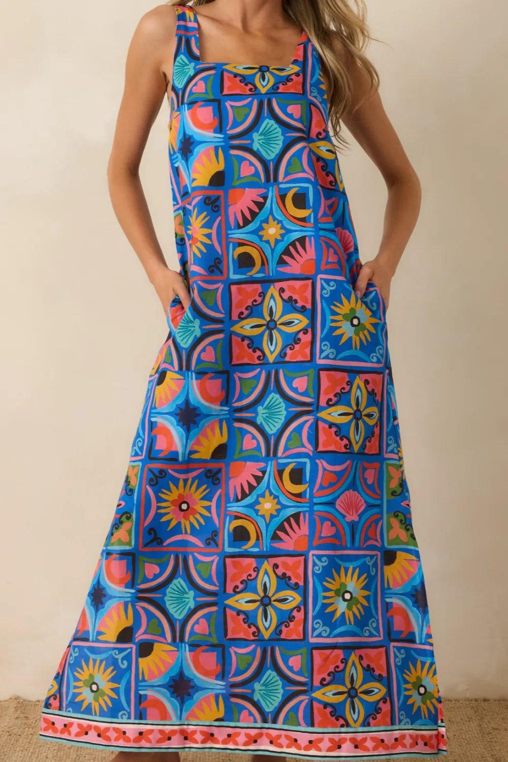 Blue Maxi Dress