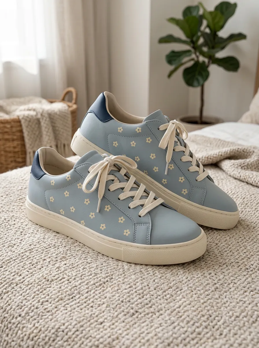 Women's Floral Lover Daisy Everyday Skate Shoes