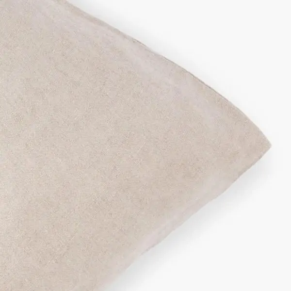 Natural Linen Pillow Cover