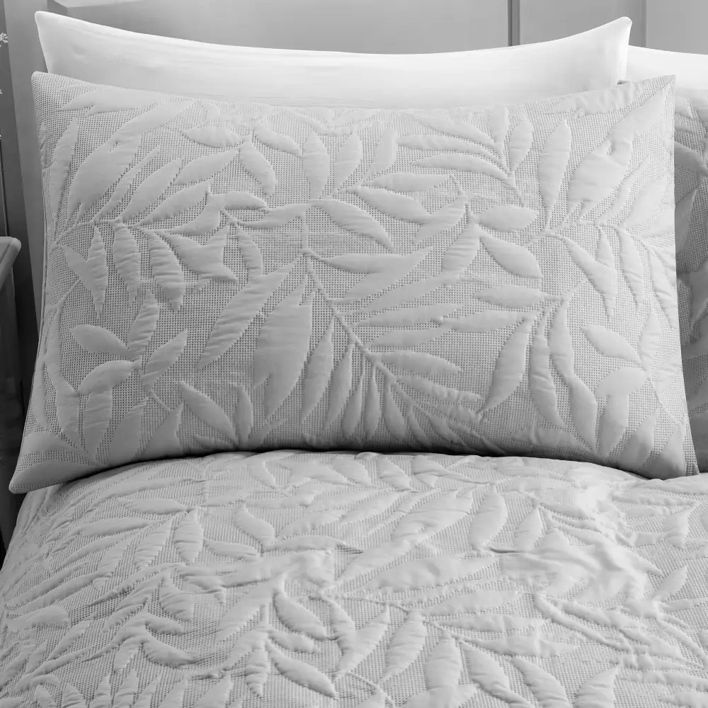 Reversible Floral Microfiber Duvet Cover Set