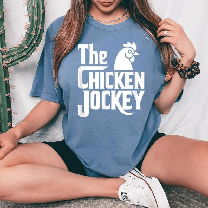 The Chicken Jockey Women's Oversized Comfort T-Shirt