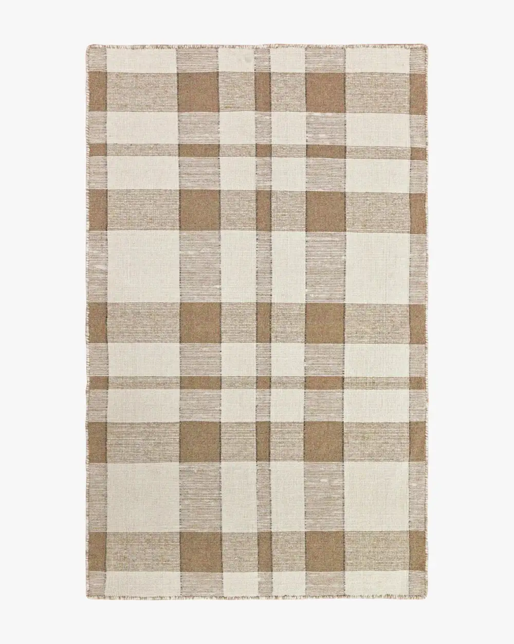 Plaid Indoor-Outdoor Area Rug