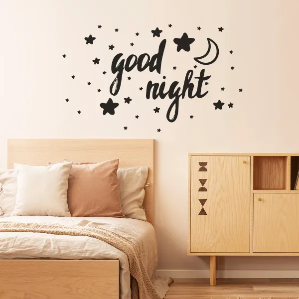 Good Night Star Wall Decal