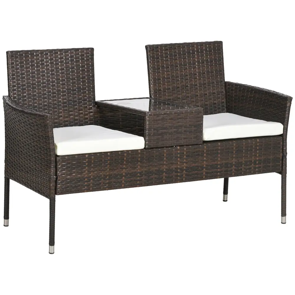 Rattan Garden Dining Table