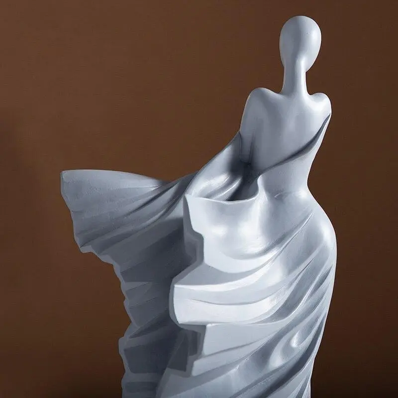 Hollow Abstract Figure Sculpture