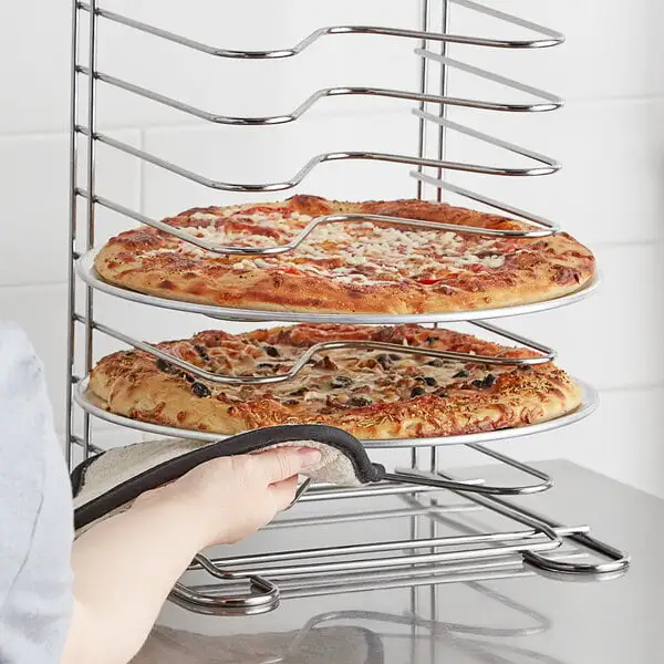 Aluminum Wide Rim Pizza Pan