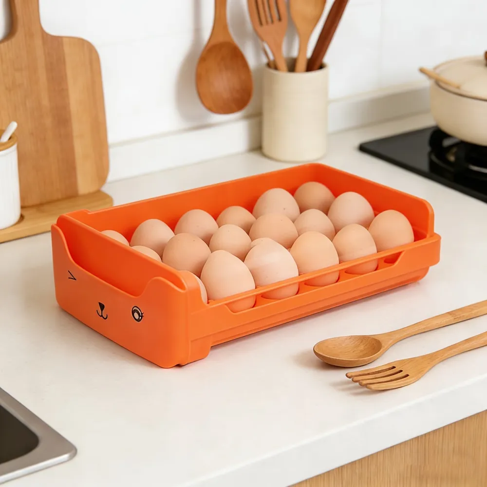 Cute Cartoon Egg Tray