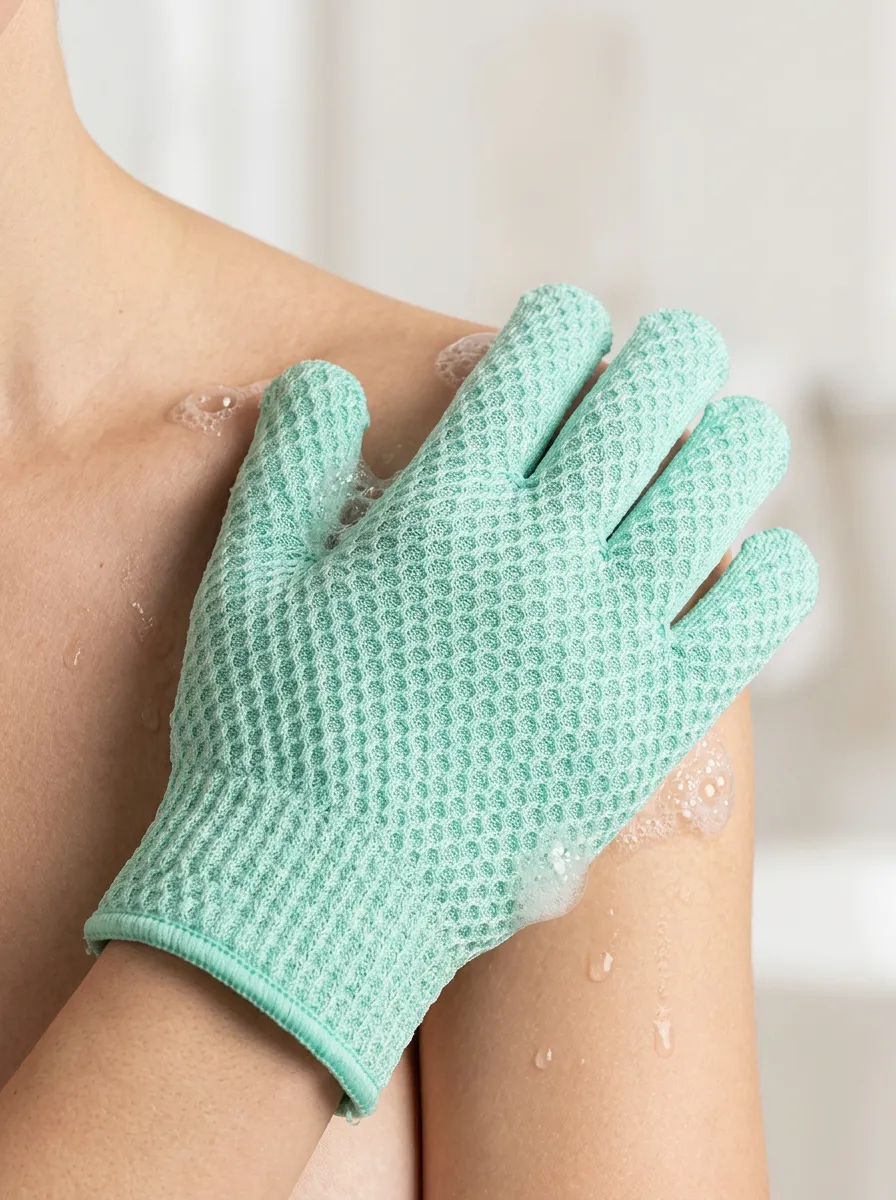Spa Textured Exfoliating Bath Exfoliating Glove