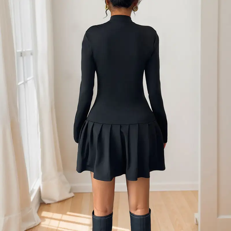 Women's Elegant Button-Detail Dress