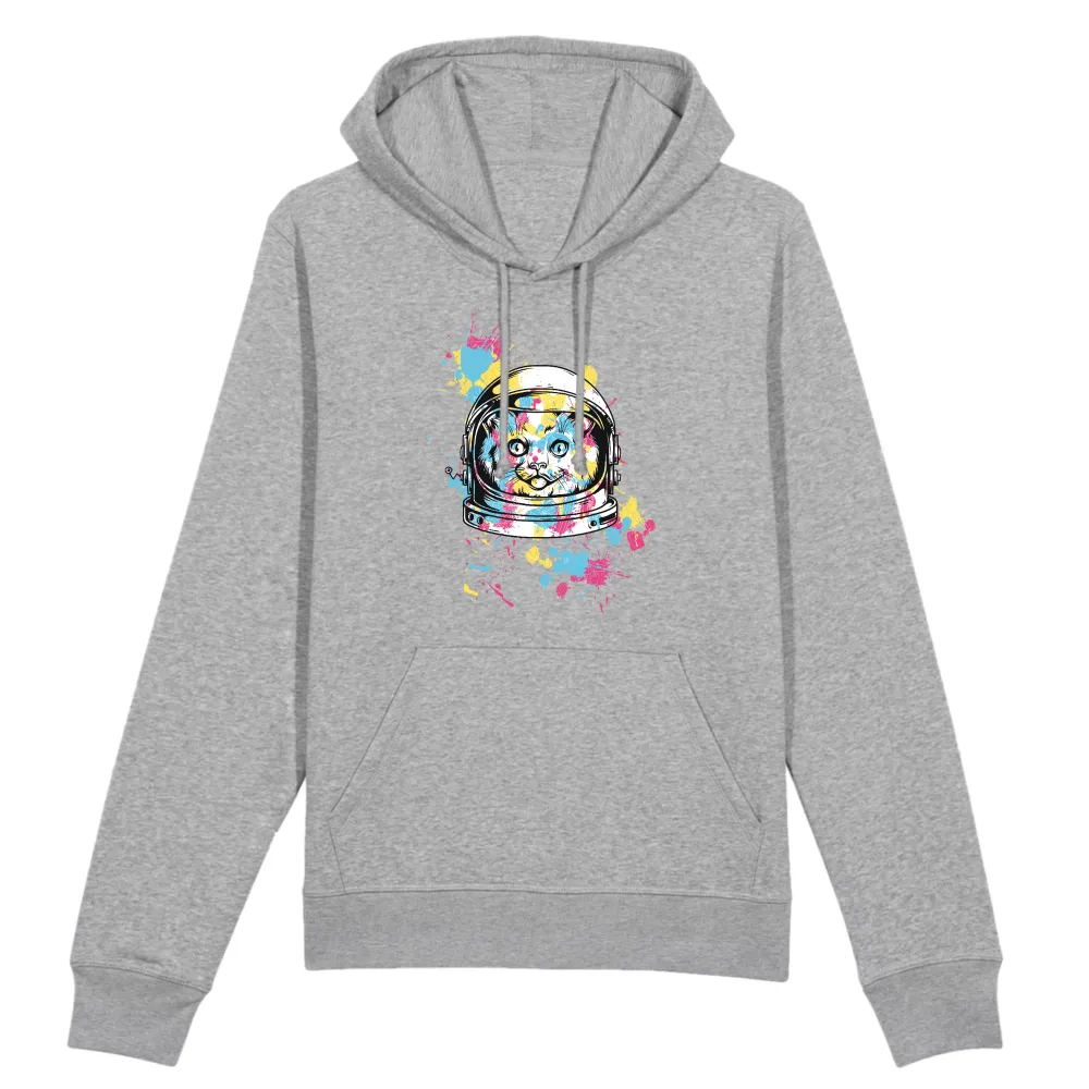 Orbit Cat Graphic Pullover Hoodie