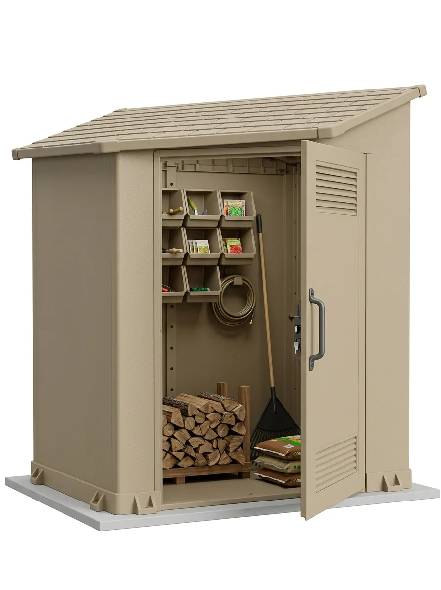 Tool Storage Resin Garden Shed