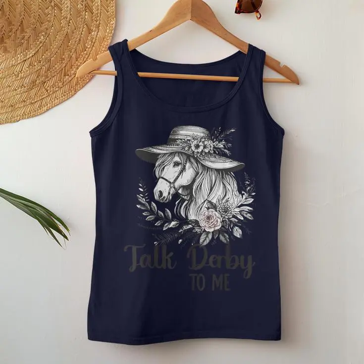 Floral Horse Women Tank Top