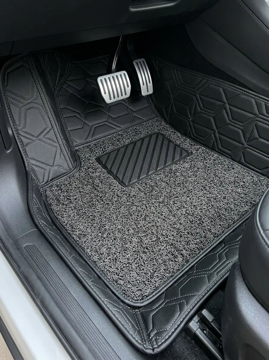 Refined Detailed Car Floor Mats