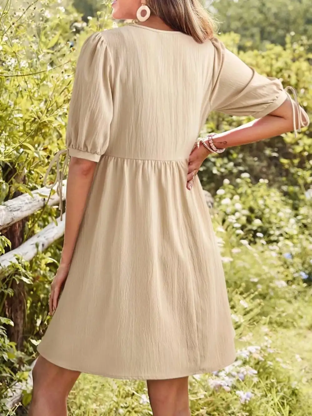 Elegant A Line Mini Dress