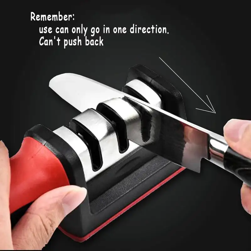 3 Stages Knife Sharpener