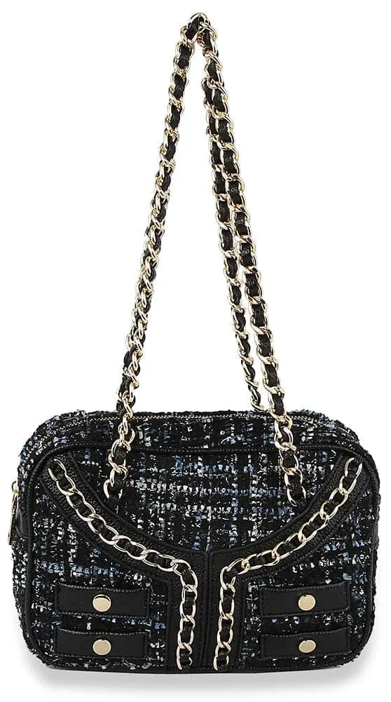 Everyday Detail Pocketed Shoulder Bag