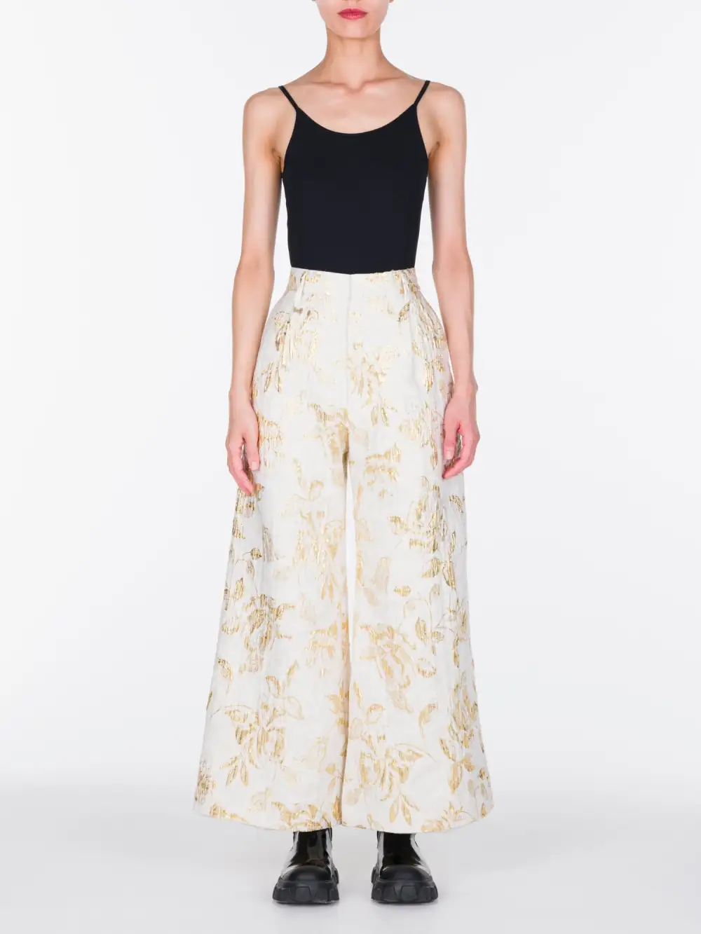 Jacquard Tailored Pants