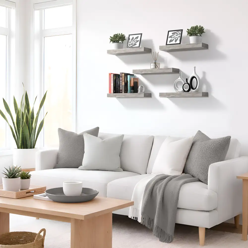 Rustic Floating Shelf