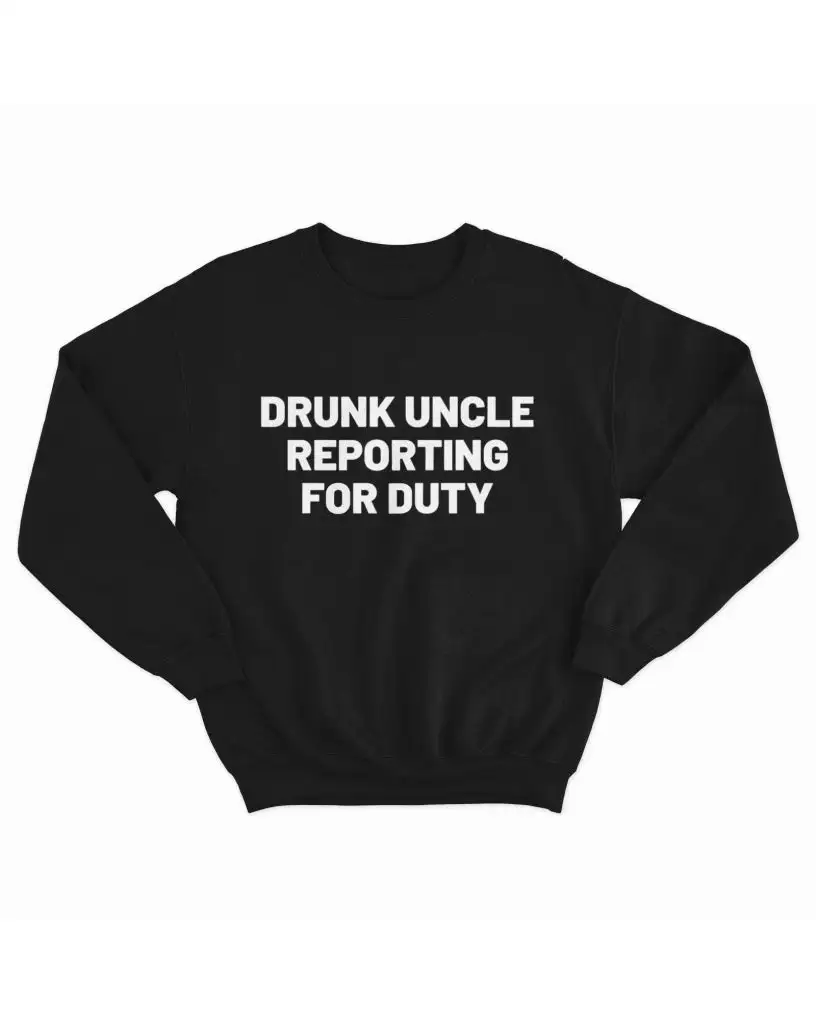 Domineering Mature Man Fleece Crewneck