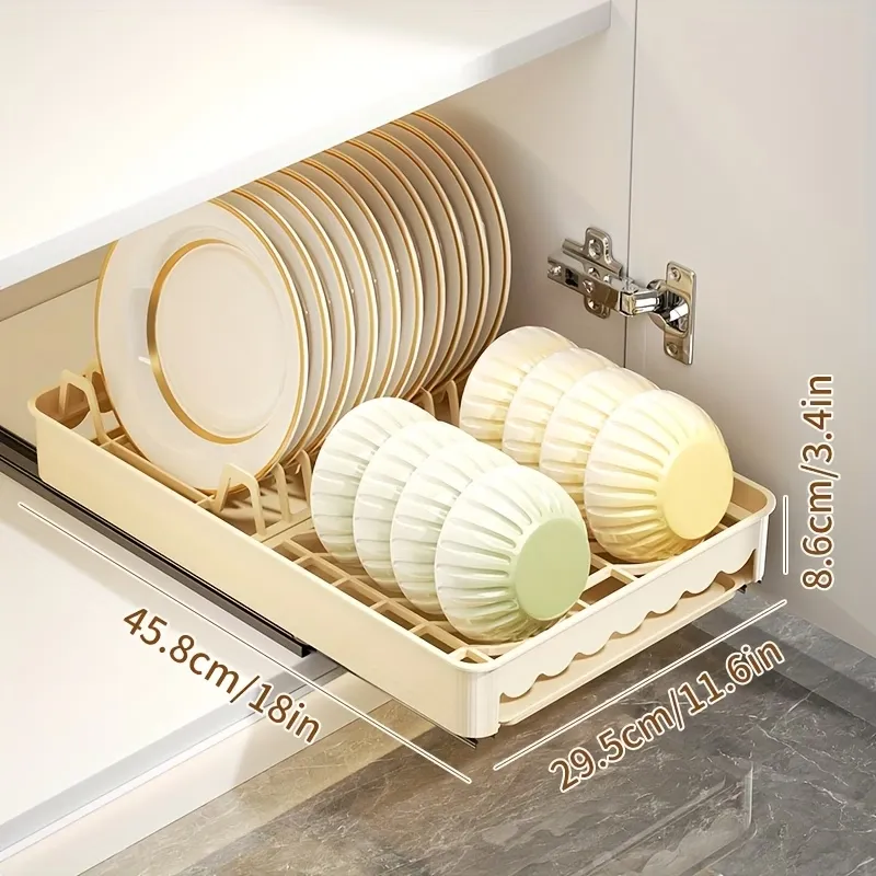 Space-Saving Dish Rack