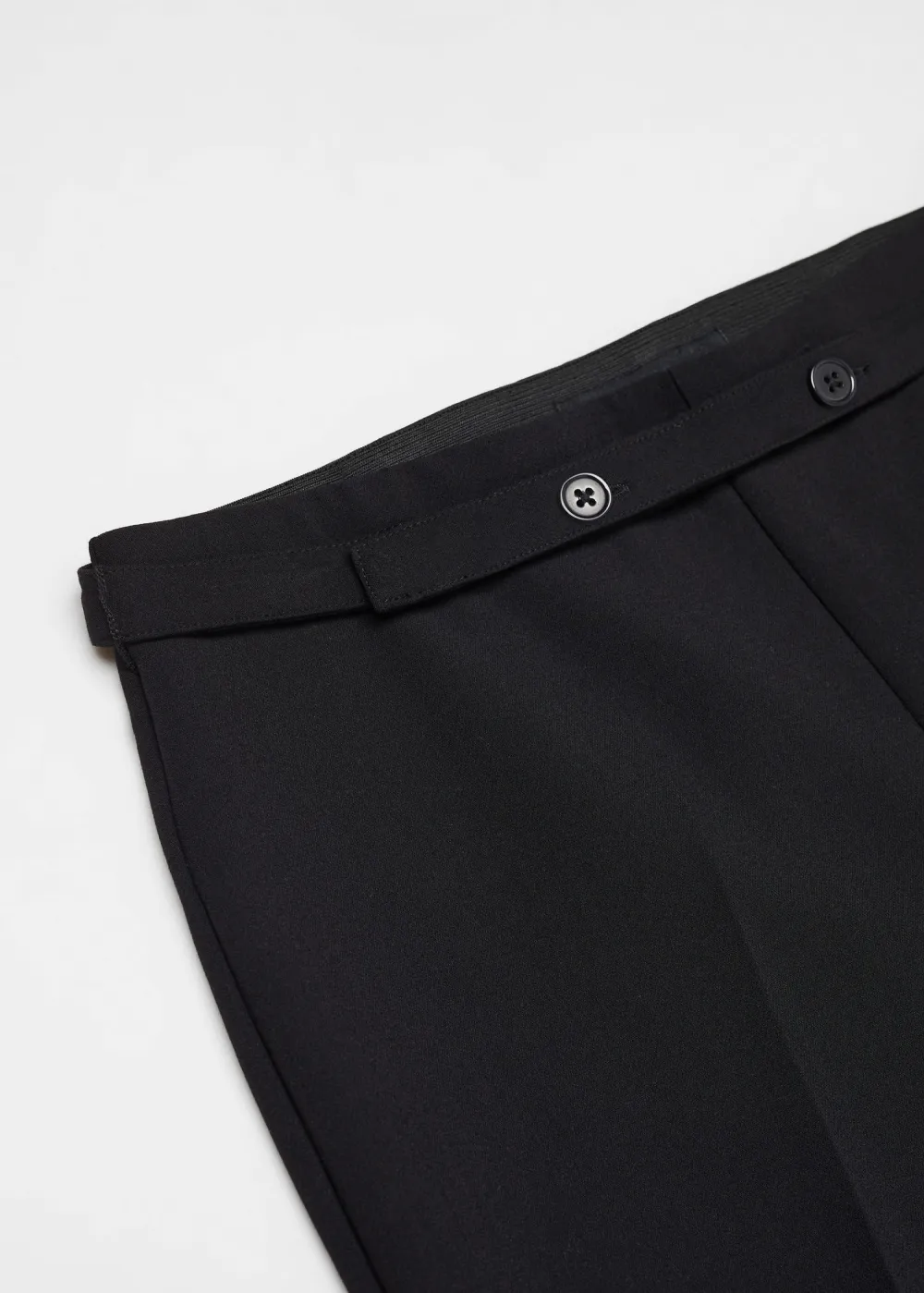 Belt Straight-Fit Pants