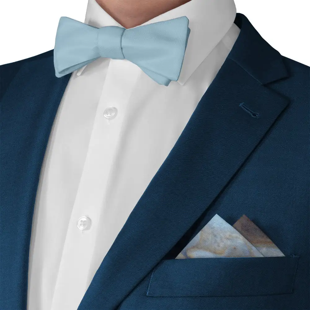 Tailored Balanced Space Motif Pocket Square