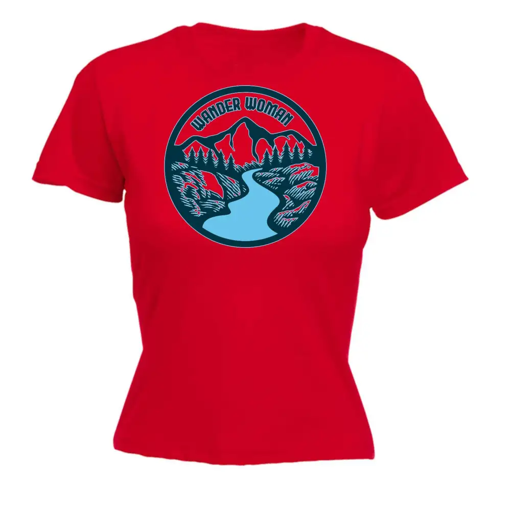 Camping Graphic Fitted Tee