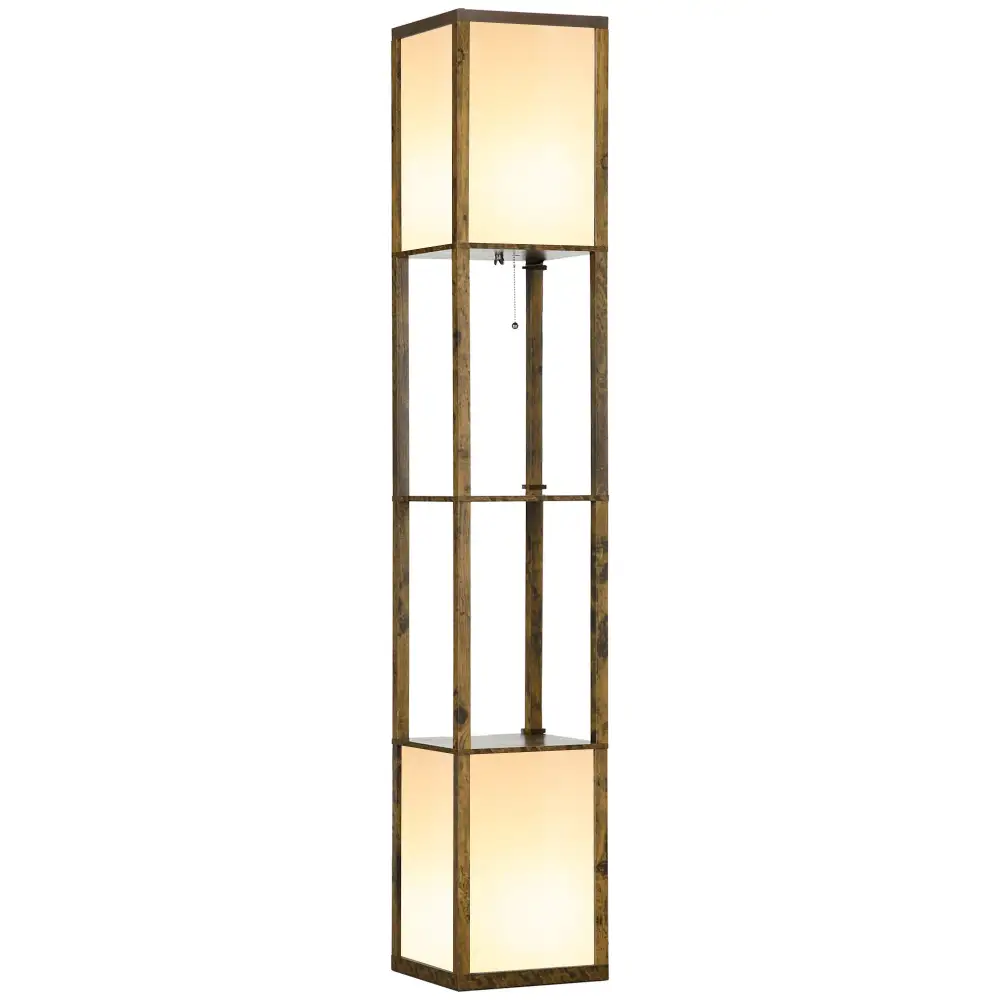 LED Corner Shelf Standing Floor Lamp